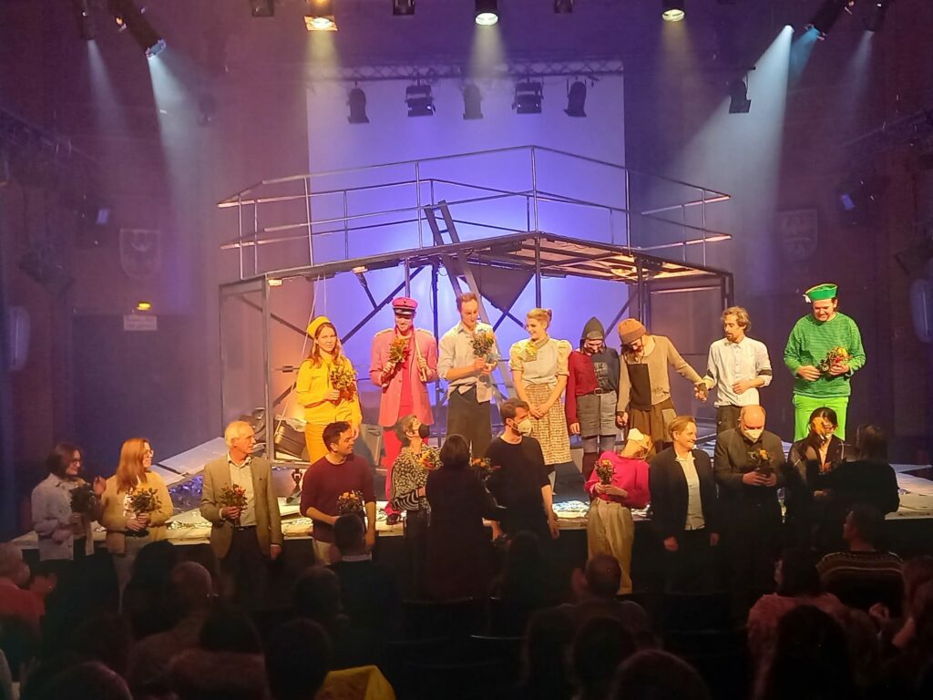 Jahresrückblick: Premiere des Stücks "Together" am Theater Morgenstern in Berlin